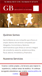 Mobile Screenshot of abogadosgarciablanes.com